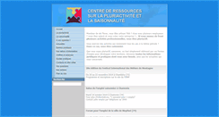Desktop Screenshot of pluriactivite.org